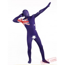 The OZ flag Lycra Spandex BodySuit | Zentai Suit