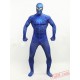 Deep Blue Spiderman Zentai Suit - Spandex BodySuit | Costumes