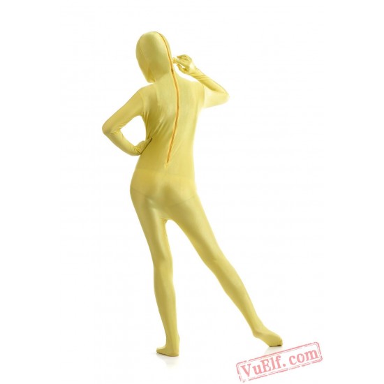 Yellow Full Body Costumes - Lycra Spandex BodySuit | Zentai Suit