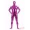 Pink Shiny Metalic Mens Lycra Spandex BodySuit | Zentai Suit