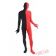 Black Red Lycra Spandex BodySuit | Zentai Suit