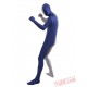 Dark Navy Gray Lycra Spandex BodySuit | Zentai Suit