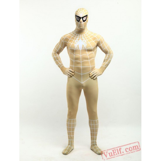 Golden Spiderman Zentai Suit - Spandex BodySuit | Costumes