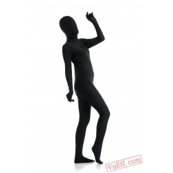 Black Full Body Costumes - Lycra Spandex BodySuit | Zentai Suit