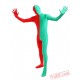 Red Green Lycra Spandex BodySuit | Zentai Suit