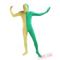 Yellow Green Lycra Spandex BodySuit | Zentai Suit