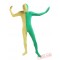 Yellow Green Lycra Spandex BodySuit | Zentai Suit