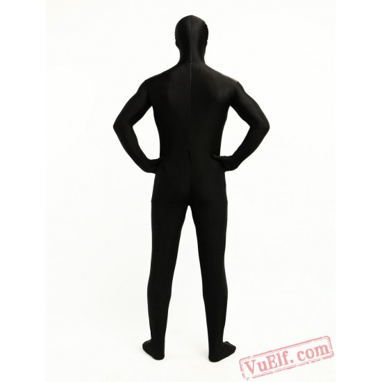 Cool Black Lycra Spandex BodySuit | Zentai Suit