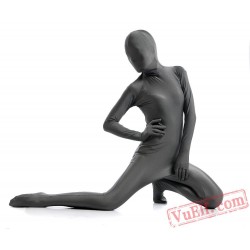 Grey Full Body Costumes - Lycra Spandex BodySuit | Zentai Suit