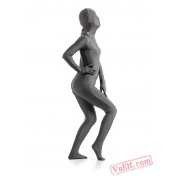 Grey Full Body Costumes - Lycra Spandex BodySuit | Zentai Suit