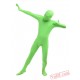 Halloween Green Lycra Spandex BodySuit | Zentai Suit