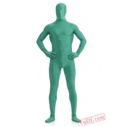 Funny Green Lycra Spandex BodySuit | Zentai Suit