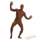 Funny Light Brown Lycra Spandex BodySuit | Zentai Suit