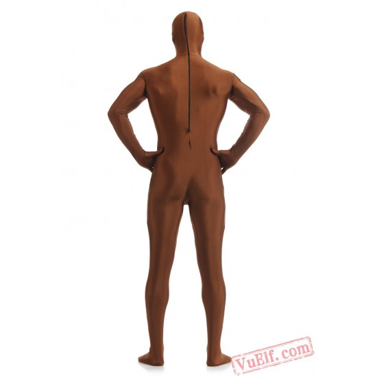 Funny Light Brown Lycra Spandex BodySuit | Zentai Suit