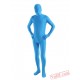 Blue Lycra Spandex BodySuit | Zentai Suit