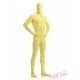 Funny Beige Lycra Spandex BodySuit | Zentai Suit