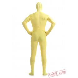 Funny Beige Lycra Spandex BodySuit | Zentai Suit