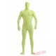 Light Grass Green Lycra Spandex BodySuit | Zentai Suit