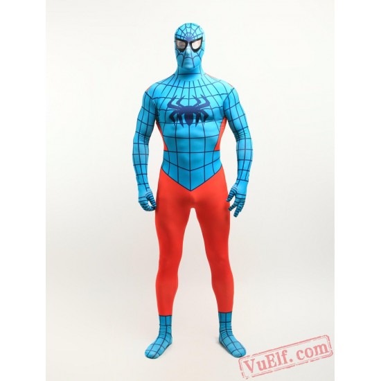 Orange spiderman Zentai Suit - Spandex BodySuit | Costumes