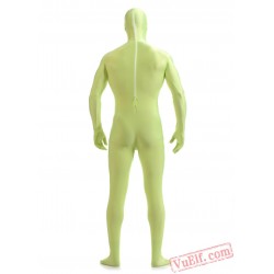 Light Grass Green Lycra Spandex BodySuit | Zentai Suit