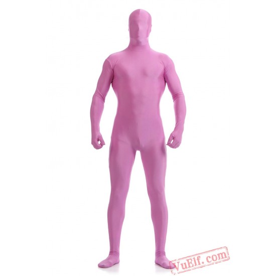 Funny Pale Pink Lycra Spandex BodySuit | Zentai Suit