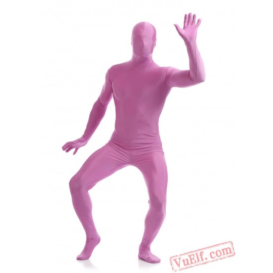Funny Pale Pink Lycra Spandex BodySuit | Zentai Suit