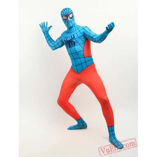 Orange spiderman Zentai Suit - Spandex BodySuit | Costumes