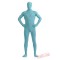 Light Blue Lycra Spandex BodySuit | Zentai Suit