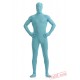 Light Blue Lycra Spandex BodySuit | Zentai Suit