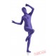 Purple Full Body Costumes - Lycra Spandex BodySuit | Zentai Suit