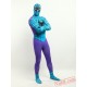 Purple Blue Spiderman Zentai Suit - Spandex BodySuit | Costumes