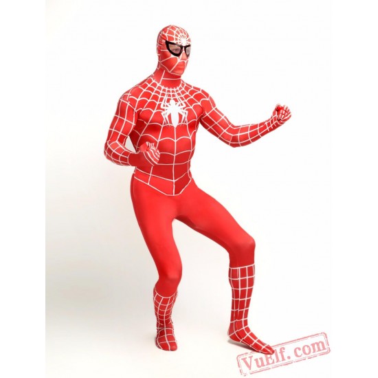 Red Spiderman Costumes - Zentai Suit | Spandex BodySuit