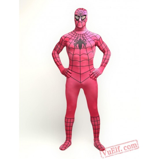 Rose Spiderman Costumes - Zentai Suit | Spandex BodySuit