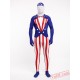 Spandex America Star Zentai Suit - Full Body Costumes