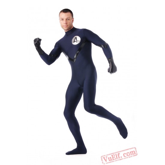 Four Human Torch Costumes - Zentai Suit | Spandex BodySuit