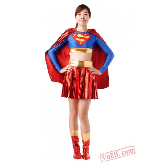 Superwoman Costumes - Zentai Suit | Spandex BodySuit