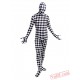 Plaid Pattern Zentai Suit - Spandex BodySuit | Full Body Costumes