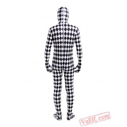 Plaid Pattern Zentai Suit - Spandex BodySuit | Full Body Costumes