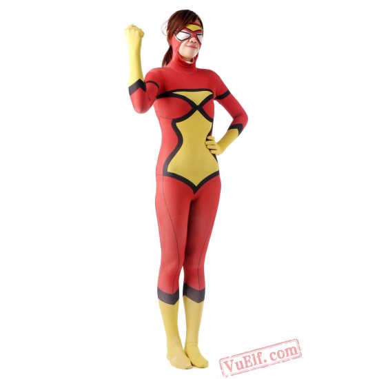 Women Superhero Costumes - Zentai Suit | Spandex BodySuit