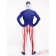America Star-Spangled Lycra Spandex BodySuit | Zentai Suit