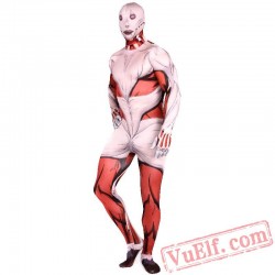 Attack on Titan Annie Costumes - Lycra Spandex BodySuit