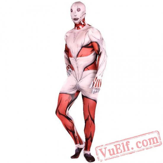 Attack on Titan Annie Costumes - Lycra Spandex BodySuit