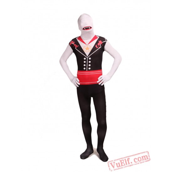 Black Zombie Costumes - Lycra Spandex BodySuit | Zentai Suit