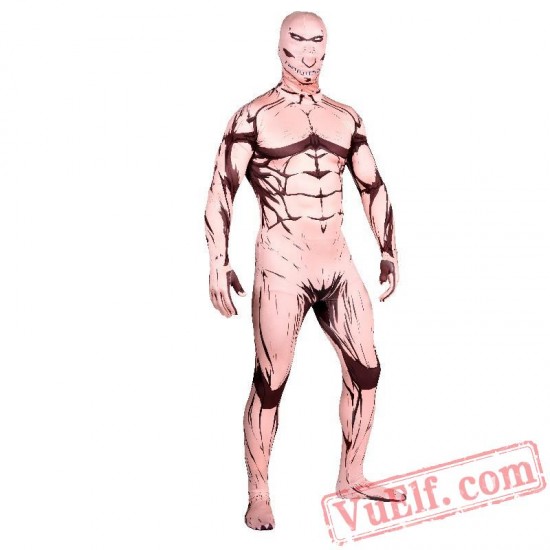 Attack on Titan Eren Jeager Costumes - Lycra Spandex BodySuit