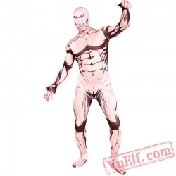 Attack on Titan Eren Jeager Costumes - Lycra Spandex BodySuit