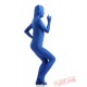 Blue Full Body Costumes - Lycra Spandex BodySuit | Zentai Suit