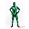 Spandex Green Black Animal Zentai Suit - Full Body Costumes