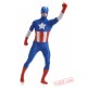 Captain America Costumes - Lycra Spandex BodySuit | Zentai Suit