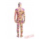 Colorful Cool Lycra Spandex BodySuit | Zentai Suit