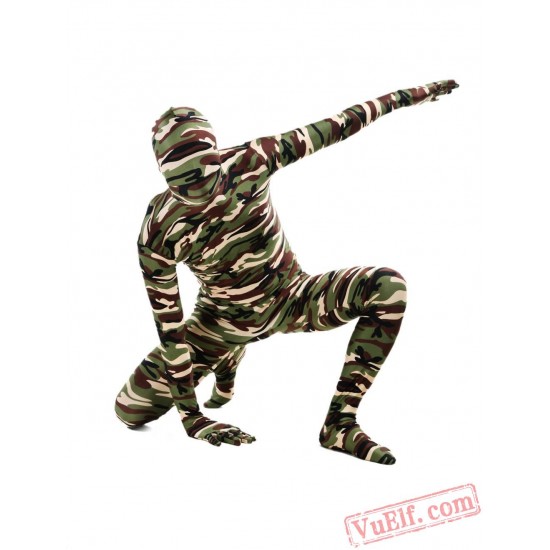 Multi Colour Lycra Spandex BodySuit | Zentai Suit